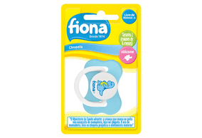 Chupeta Fiona Desenhos Ortodôntica Azul +6 Meses