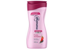 Sabonete Monange frutas vermelhas, líquido, frasco, 1 unidade com 240mL