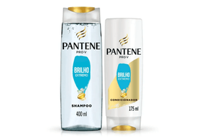 Pantene Pro-V Brilho Extremo Kit Shampoo 400mL + Condicionador 175mL