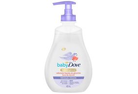 Sabonete Baby Dove Hidratação Relaxante líquido, frasco com 400mL