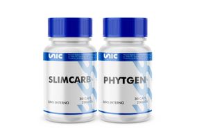 Kit-SlimCarb 200mg + Phytgen200mg 30 Caps cada