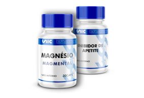Kit MagMental 30 caps mais Inibidor de Apetite 60 Cáps