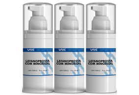 Kit 3 Latanoprosta Espuma Capilar 50ml