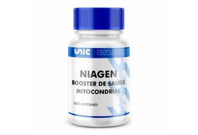 Niagen 50mg- Booster de saúde mitocondrial  30 Cáps