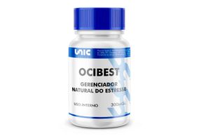 Ocibest - Gerenciador natural do Estresse - 300mg  60Cáps