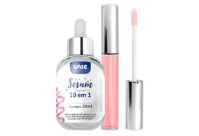 Sérum facial 10 em 1 + Preenchimento labial 6g