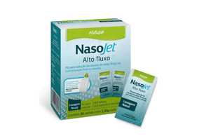Nasojet Alto Fluxo Natulab Refil 30 Sachês de 2,16g Cada