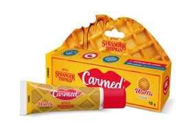 Carmed Creme Hidratante Protetor Labial Stranger Things Waffle 10g