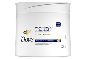 Máscara de Tratamento Dove Reconstrução + Aminoácido 320g