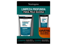 Kit Gel de Limpeza Neutrogena Purified Skin 150g + 60g