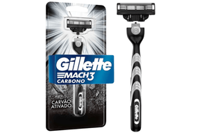 Aparelho de Barbear Gillette Mach3 Carbono 1 unidade
