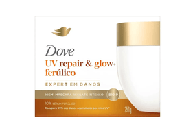 Máscara Capilar Dove 10 em 1 UV Repair & Glow + Ferúlico 250g
