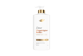 Condicionador Dove UV Repair e Glow+ Ferúlico Expert em Danos 600ml