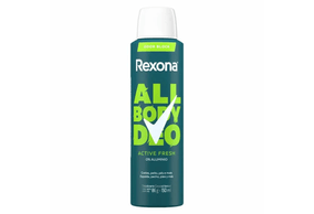 Desodorante Corporal Aerosol Rexona All Body Deo Active Fresh 150ml