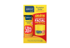 Kit Protetor Solar Aerossol FPS50 Above 150ml + Protetor Solar Creme FPS50 Above 50g