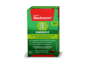 Suplemento Alimentar Redoxon Energy 30 Cápsulas