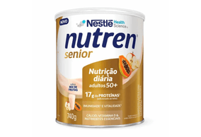 Suplemento Alimentar Nutren Sênior 50+ Mix de Frutas 740g