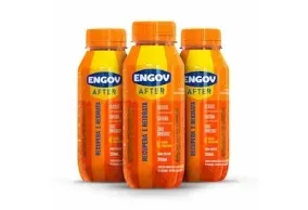 Kit com 3 Engov After Tangerina 250 ML
