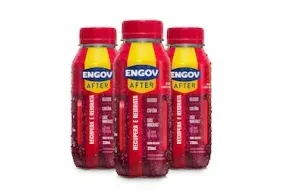 Kit com 3 Engov After Red Hits 250 ML