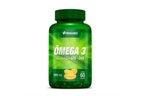 Suplemento Alimentar Herbamed Ômega 3 1000mg 60 Cápsulas