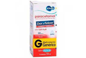 Paracetamol 200mg/ml - 1 Solução Oral Gotas