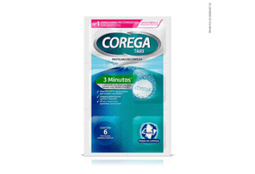 Corega Tabs 3 Minutos com 6 Pastilhas Efervecentes