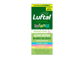 Luftal Infantil Simeticona 75mg/ml Emulsão Oral Gotas 30ml
