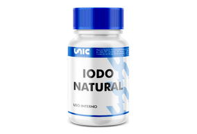 Iodo Natural - Suplementação de iodo 120 caps