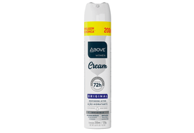 Desodorante Antitranspirante Aerossol Above Women Cream Original 200Ml
