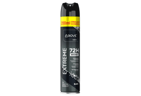 Desodorante Antitranspirante Above Men Extreme Black 72h Invisible 200ml