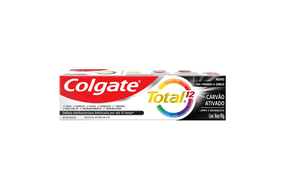 Creme Dental Colgate Total 12 Carvão Ativado 90g