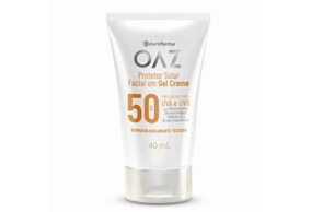 Protetor Solar Facial Em Gel Creme Oaz Fps 50 40Ml