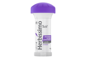 Desodorante Antitranspirante Creme Twist Herbíssimo Lavanda 45g