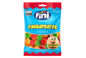 Balas de Gelatina Fini Finiburguer 80g