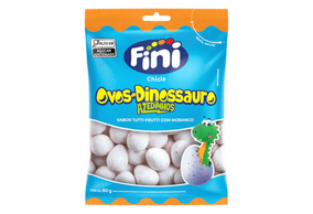 Chiclete Fini Ovos de Dinossauro Azedinhos 80g