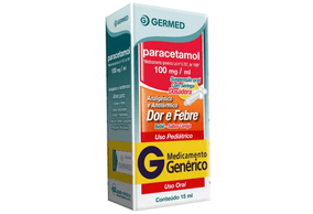 Paracetamol 100mg/mL Suspensão Oral (Gotas) - Frasco com 15mL