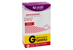 Paracetamol 500mg - 20 Comprimidos