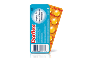 Dorflex 50mg + 300mg + 35mg Comprimido Simples - Caixa com 10 Comprimidos