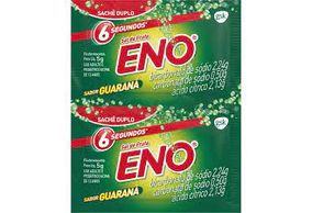 Sal de Fruta Eno 2.13g + 2.31g + 0.5g Pó Efervescente Sabor Guaraná - 2 Sachês com 5g