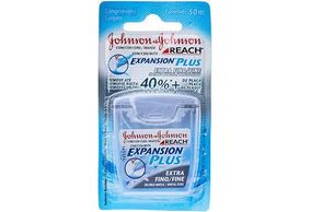 Fio Dental Johnson & Johnson Reach Expansion Plus Extra Fino, 50m