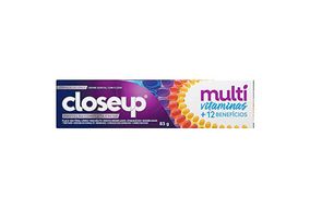 Pasta de Dente Closeup Multivitaminas +12 Benefícios Fresh 85g