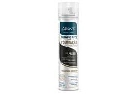Shampoo Above A Seco Com Coloração Cor Preto 150ml