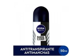 Desodorante Masculino Nivea Men Invisible For Black & White Clear, Roll-On, 1 Unidade com 50mL