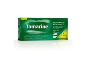 Tamarine 12mg 29.268mg + 23.4mg Cápsula Gelatinosa Dura - Caixa com 20 Cápsulas