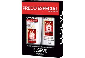 Kit Elseve Reparação Total 5+ Shampoo 375mL + Condicionador 170mL