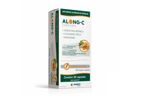 Suplemento Alimentar Along-C com 30 Cápsulas