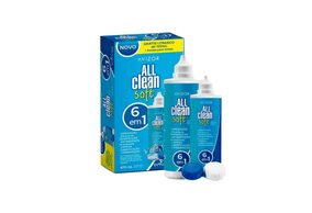 All Clean Soft Kit Solução para Lentes de Contato 350mL + 120mL