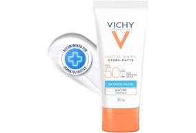 Protetor Solar Facial Vichy Capital Soleil Hydra-Matte FPS50 30g
