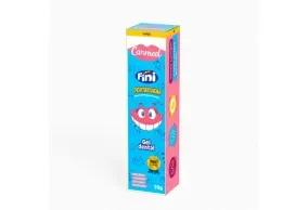 Carmed Gel Dental Fini Dentaduras Com Flúor 70g