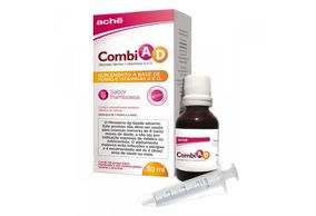Combi AD Sabor Framboesa Solução 30mL